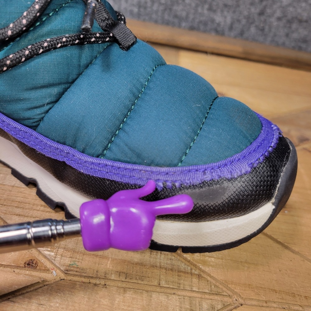 The North Face Thermoball Boots Womens 7 Retro Lace Up Waterproof Snow NF0A5LWD - Picture 7 of 14